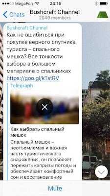 Telegram каналы про приключения — фото 6